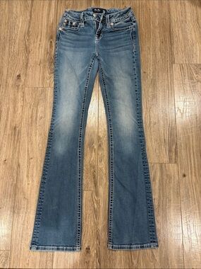 Women’s Blue Bootcut Jeans - Classic Medium Wash